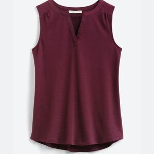 41 HAWTHORN
Zariyah Split Neck Mixed Material Knit Top